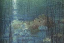  / Ophelia (portrait of Suzanne Reichenberg) 1900, Pastel, 43.5 x 50 cm